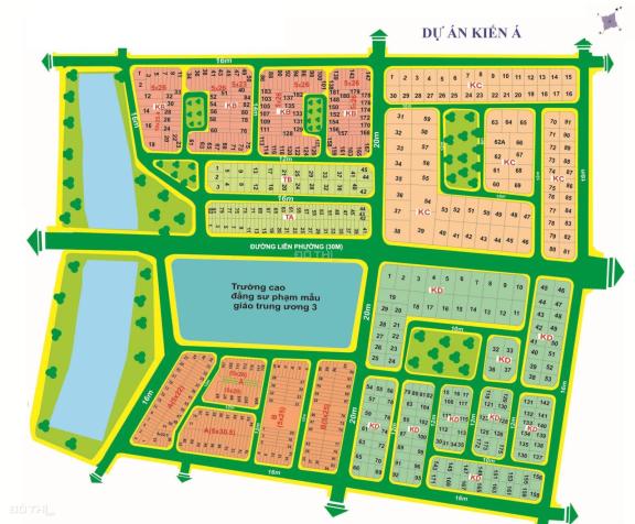 Bán đất Kiến á quận 9 diện tích 16x20 đối diện công viên SHR giá rẻ 49 tr/m2 14665296