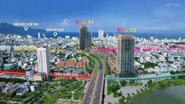 Căn hộ cho người nước ngoài sở hữu tại Đà Nẵng ngay cầu Trần Thị Lý CK 21%, giá gốc CĐT 14666218