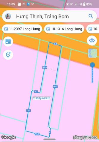 Bán gấp lô đất có sẵn nhà kho thuộc Xã Hưng Thịnh, Trảng Bom 14666310