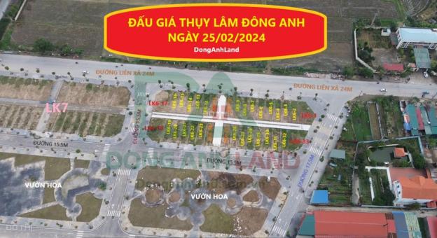 Bán đất đấu giá xã Thuỵ Lâm huyện Đông Anh - Mặt đường kinh doanh giá tốt nhất. 14668647