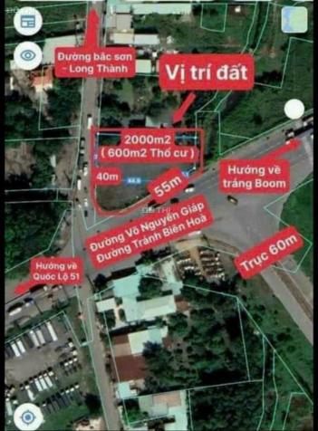 Bán đất tại Đường Võ Nguyên Giáp, Phường Phước Tân, Biên Hòa, Đồng Nai diện tích 2000m2 giá 10 Tỷ 14672601