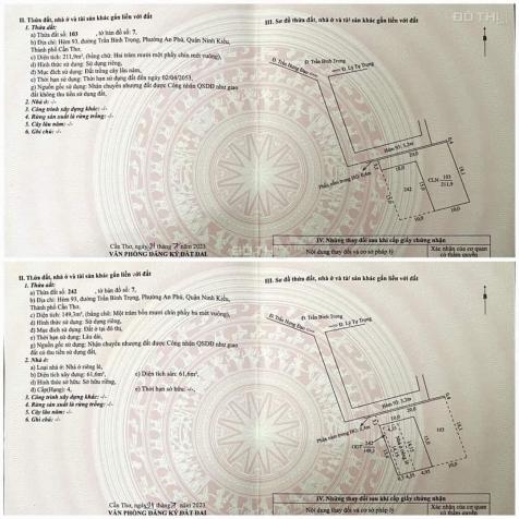 BÁN NỀN BIỆT THỰ HẺM 93 ĐƯỜNG TRẦN BÌNH TRỌNG, CÁCH MẶT TIỀN TBT CHỈ 50M 14672612