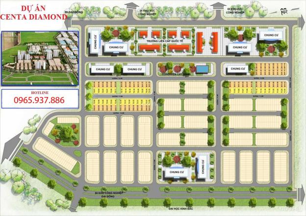Bán nhà biệt thự, liền kề tại Dự án Centa Diamond, Từ Sơn, Bắc Ninh diện tích 75m2 giá 3.9 Tỷ 14674238