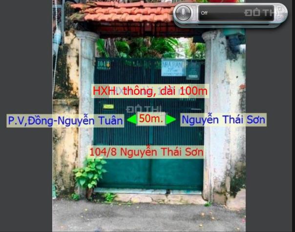 Chủ đăng: bán Nhà vườn 215m2, Nhà số: 104/8 Nguyễn Thái Sơn. P.03, ngay BV.175. 14674252