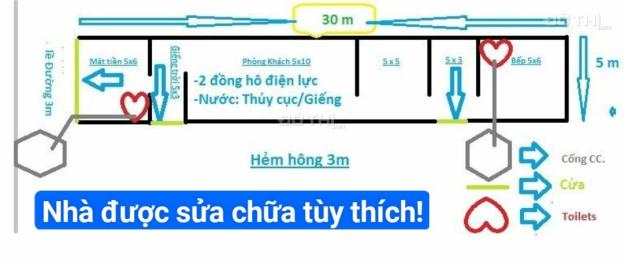 Nguyên tầng Trệt 150m2(5x30), 2 mặt tiền: 337 Lê Quang Định, P.5, Bình Thạnh 14674279