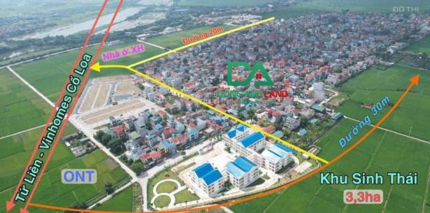 Chính chủ gửi bán đất đấu giá Dục Tú 1 Đông Anh gần Vinhomes Cổ Loa. 14675034