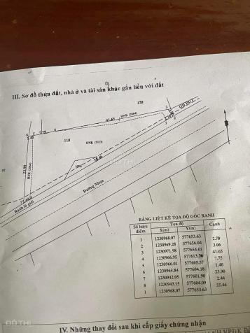 Bán lô đất MT đường nhựa Võ Thị Bàng 2 xe cont tránh nhau, dt 685,5m, có 60m thổ cư, xã Phú Mỹ Hưng 14680788