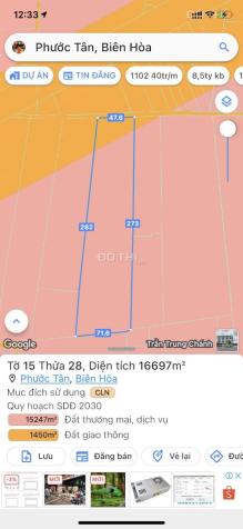 Bán Đất 16.700m2 P. Phước Tân, Tp Biên Hoà xẹc Võ Nguyên Giáp chỉ 2tr/m 14685385