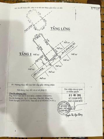 Bán nhà 1 lầu hẻm 49 Bùi quang là  ; giá 2 tỷ 680 14686602