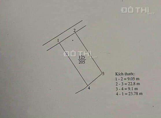 Chủ nhà cần tiền bán gấp 205m2 tặng nhà 3 tầng ở Dương Xá, Gia Lâm 14692190