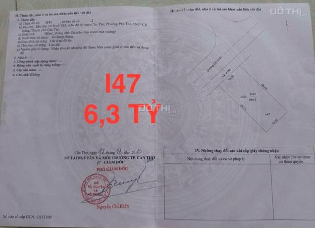 Khu dân cư Thiên Lộc - Bán nền biệt thự 380m2 sổ hồng giá 6,3 tỷ 14695610