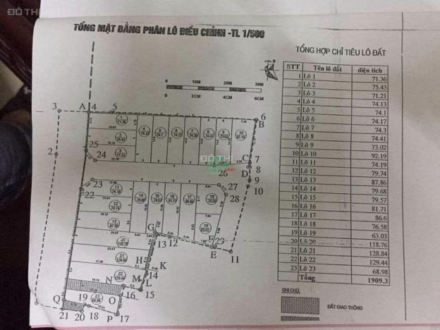 Bán đất đấu giá gần trung tâm Đông Anh giá chỉ 5x tr/m2 14698124