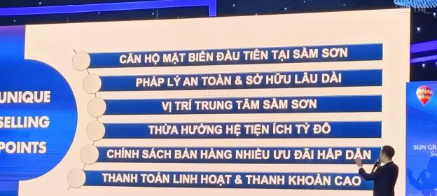 CĂN HỘ MẶT TIỀN BIỂN SỞ HỮU LÂU DÀI DUY NHẤT CỦA SUN GROUP TẠI SẦM SƠN 14712796