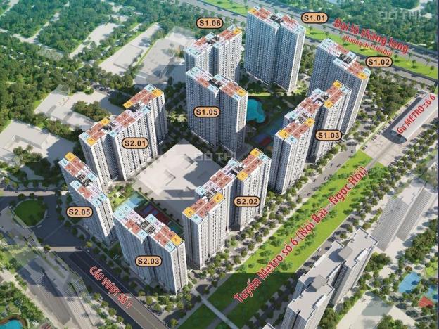 Bán căn hộ chung cư tại Dự án Vinhomes Smart City Đại Mỗ, Nam Từ Liêm, Hà Nội diện tích 63m2 giá  14716925