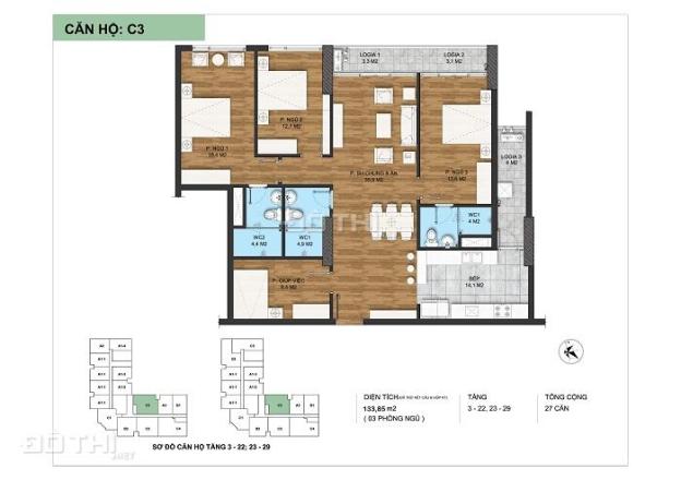 Chính chủ gửi bán căn hộ 4PN The Park Home,135 M2 , Sổ chính chủ.Giá nhỉnh 9 tỷ 14717074