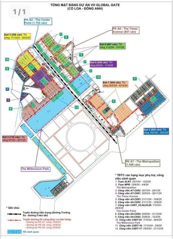 Cập nhật sớm nhất giá bán và chính sách bán hàng đợt 1 Vinhomes Cổ Loa Đông Anh Hà Nội 14720620