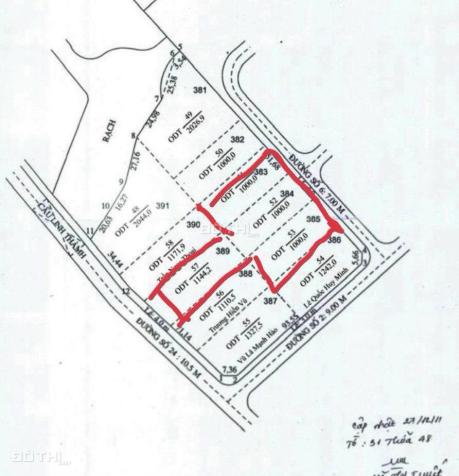 Cho thuê đất 2 mặt tiền trước & sau đường trần văn giàu, khu dân cư cồn khương cần thơ, DT: 4,144m2 14721634