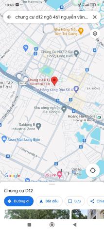 Chuyển nhượng căn hộ D12 số 461 Nguyễn Văn Linh, Sài Đồng, Long Biên, 3 ngủ chỉ 3,5 tỷ 14740413