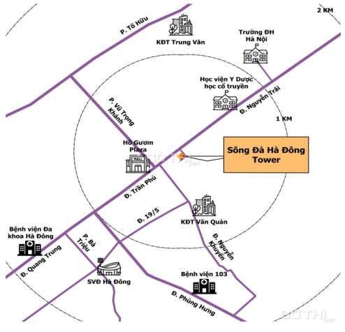 200-500- 700m2 hoàn thiện Văn phòng cho thuê tại Sông Đà Tower Trần Phú, Hà Đông, Hà Nội 14746749