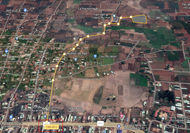 Bán đất tại Đường Lý Thái Tổ, Chư Pưh, Gia Lai diện tích 25000m2 giá 5 Tỷ 14748555