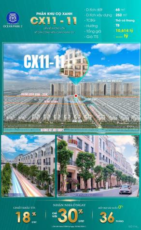 BÁN BIỆT THỰ LIỀN KỀ CX11 11 VINHOMES OCEAN PARK 2 THÀNH 0912253990 14757784