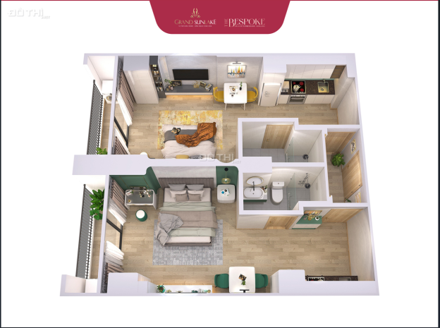 Mở bán căn hộ chung cư cao cấp tại Grand Sunlake Hà Đông, 90m2, giá chỉ từ 45tr/m2 14758949