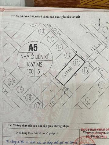 BÁN LÔ A5-14 TĐC BÃI MUỐI,P.CAO THẮNG. DT:67.5M2,MT:5M.H:ĐÔNG BẮC !!! 14767685