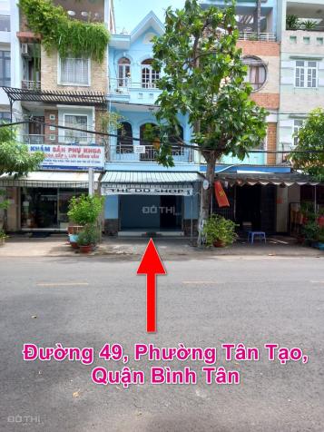 Cho thuê nhà nguyên căn mặt tiền Đường 49, Tân Tạo, HCM - 4 Tầng, 4 Phòng ngủ. Liên hệ chính chủ 14770372