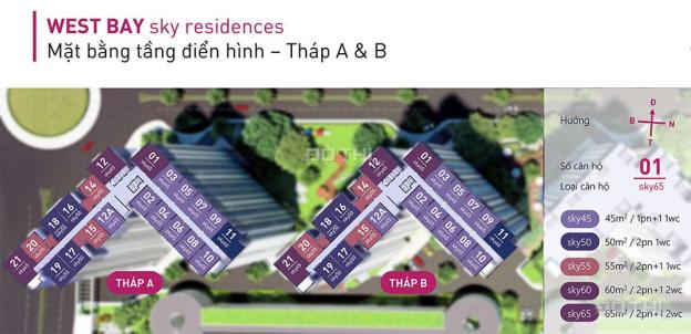 Bán căn hộ 1PN , tòa Westbay A , Ecopark - Gần sát Hồ Thiên nga và khu căn hộ Khoáng nóng 14781141