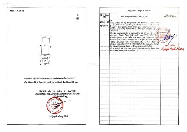 Chính chủ cần bán nhà riêng DT 24m2 - 4T - 3PN - Giá 3tỷ9 14784934