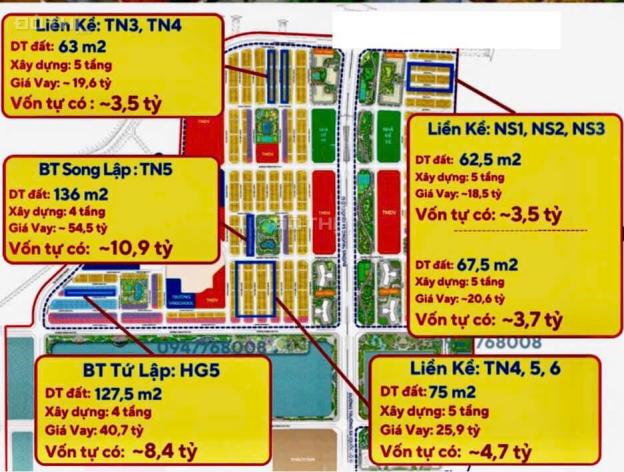 Bảng giá chính thức Vinhomes Cổ Loa Đông Anh - Vinhomes Global Gate của CĐT 14788024