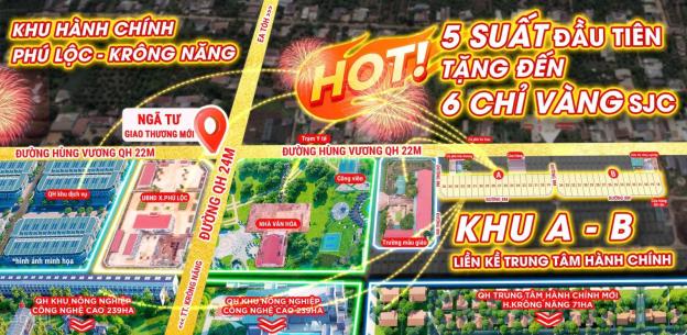 Bán đất tại Đường Hùng Vương, Xã Phú Lộc, Krông Năng, Đắk Lắk diện tích 132m2 giá 690 Triệu 14789018