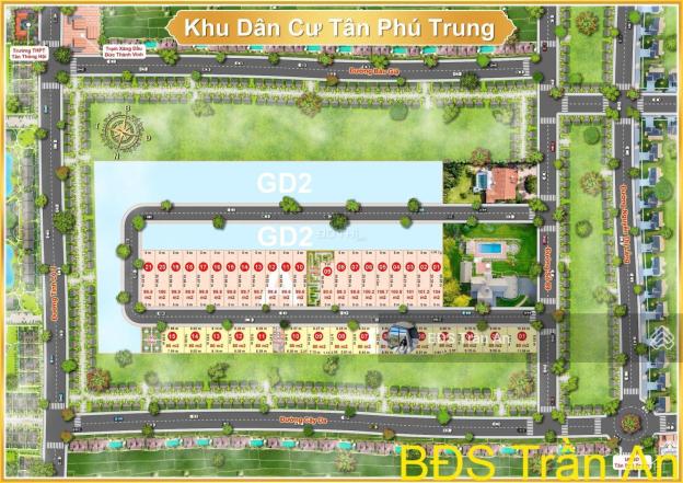 Bán đất KDC Tân Phú Trung, giá tốt nhất thị trường - tặng tiền mặt 14792017