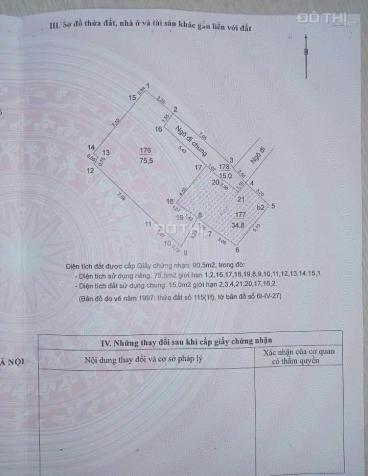 Bán nhà riêng tại Phường Minh Khai, Hai Bà Trưng, Hà Nội diện tích 76m2 giá 9.8 Tỷ 14800853