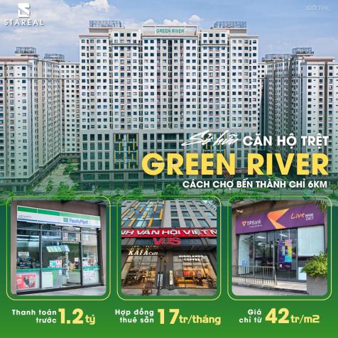 Bán căn shophouse 1triệt 1 lầu  green River quận 8 14801208