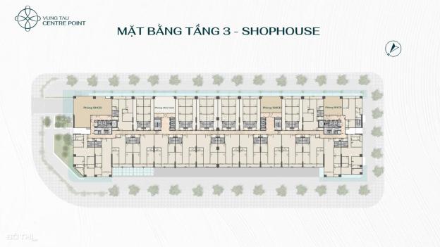 HOT SHOPHOUSE TẠI VUNG TAU CENTRE POINT, GIÁ 12,5 TỶ, 200M2, 3 TẦNG, MẶT TIỀN 16M 14807560