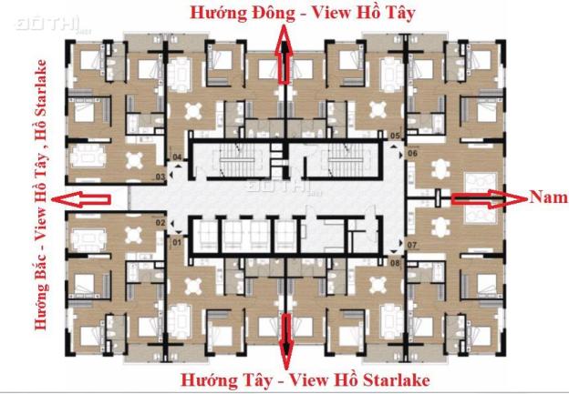 Bán CHCC HDI Võ Chí Công 2 ngủ tầng cao view Hồ Tây trực diện 7,55 tỷ. 0914772279 14808248