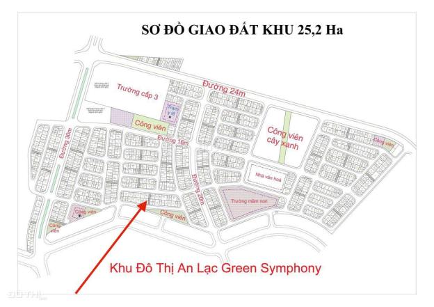 Duy nhất 1 lô góc siêu thoáng, view vườn hoa, hướng Nam, DT 83m2, khu 25ha Vân Canh, SĐCC hàng đẹp 14812080