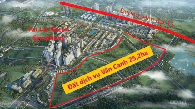 Đất dịch vụ Vân Canh Hoài Đức khu 25ha DT 50m2 55m2 28m2 giá nhỉnh 8 tỷ 14839934