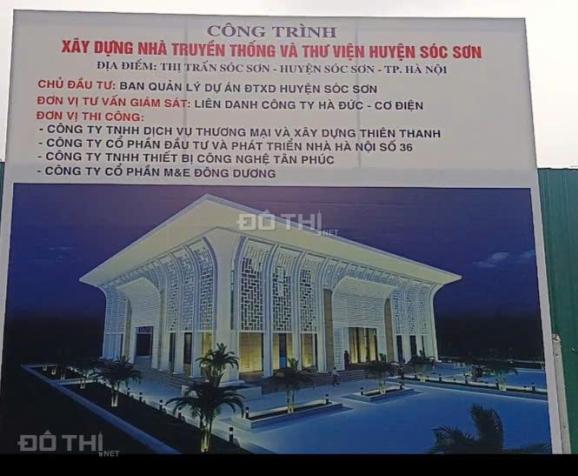 BÁN NHANH 80m2 ĐẤT TRUNG TÂM THỊ TRẤN SÓC SƠN LIÊN HỆ 0987785686 14839999
