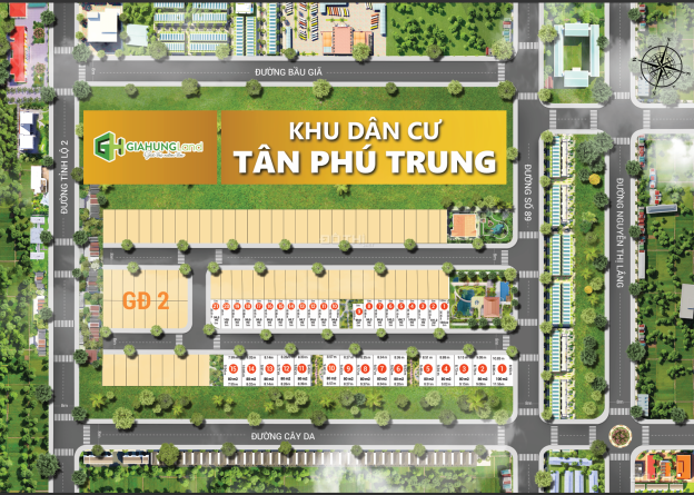 Đất nền Củ Chi – Đối diện Vinhomes, giá chỉ từ 1 tỷ 9! 14844607