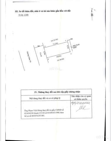 Bán 3 lô mặt đường Chùa Vẽ ngay ngã 3 chân cầu Đình Vũ - Giá cực mềm 14847280