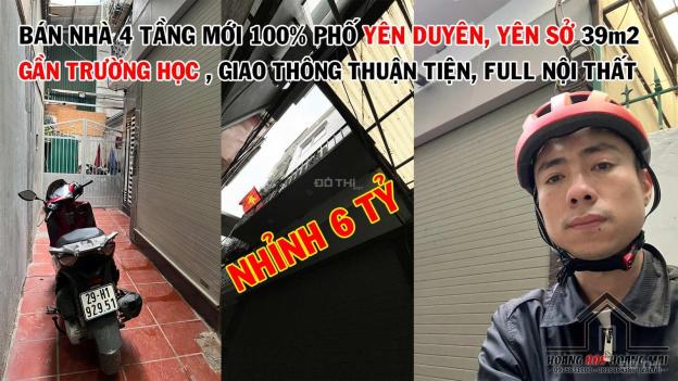 Nhà đẹp phố Yên Duyên, Yên Sở – 4 tầng, full nội thất, giá nhỉnh 6 tỷ 14847749
