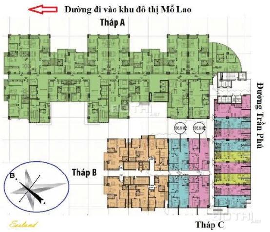 Căn hộ Hồ Gươm Plaza Trần Phú 64m 2pn 2wc full nội thất giá nhỉnh 3 tỷ 14849709
