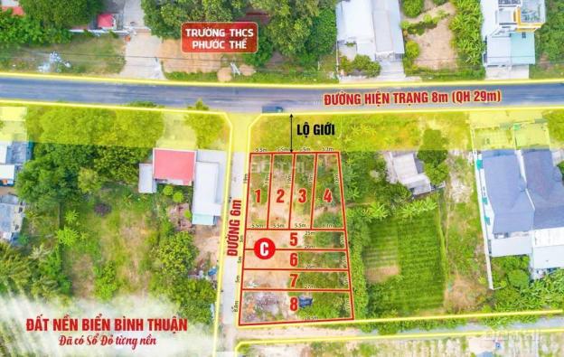 Chính chủ bán gấp! Đất biển gần CCN Tuy Phong, Cảng QT Vĩnh Tân, Đường QH 29m - giá chỉ 6tr/m2 14854874