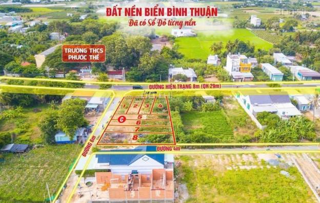 Chính chủ bán gấp! Đất biển gần CCN Tuy Phong, Cảng QT Vĩnh Tân, Đường biển QH 29m - giá chỉ 6tr/m2 14854887