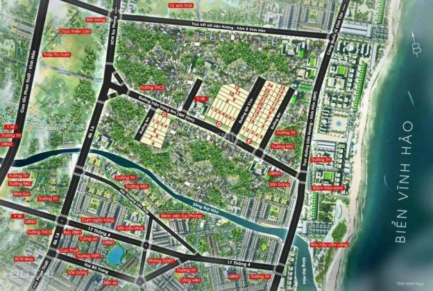 Chính chủ bán gấp! Đất biển gần CCN Tuy Phong, Cảng QT Vĩnh Tân, Đường biển QH 29m - giá chỉ 6tr/m2 14854887