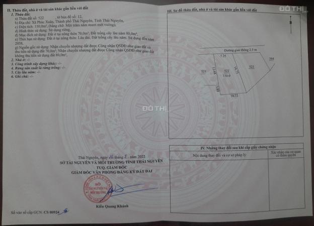 HOT: Bán đất cực rẻ, tại xã Phúc Xuân giáp Thắng. Chính chủ 4000m2 giá 1.9 14856086