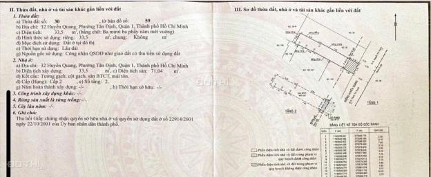 Bán nhà riêng tại 32 Huyền Quang, Phường Tân Định, Quận 1, HCM. 14856377