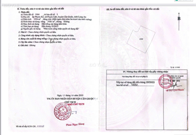 CẦN BÁN ĐẤT CHÍNH CHỦ – PHÁP LÝ RÕ RÀNG – VỊ TRÍ ĐẸP XÃ PHƯỚC LÂM, CẦN GIUỘC, LONG AN 14862180
